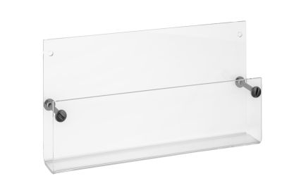 Acrylglas · Wand-Prospekthalter · DIN A5 · Querformat
